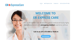 Desktop Screenshot of erexpresscare.com