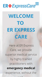 Mobile Screenshot of erexpresscare.com